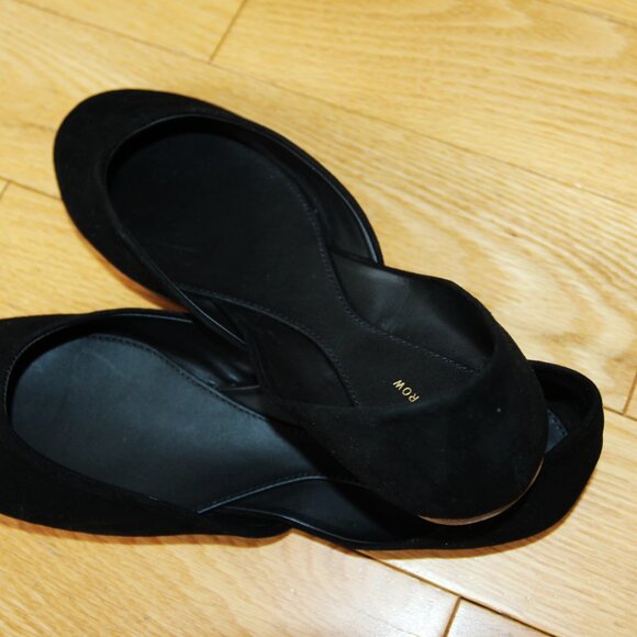 BNWT AW24 THE ROW GEMMA SUEDE BALLET FLATS 37 - Picture 4 of 10